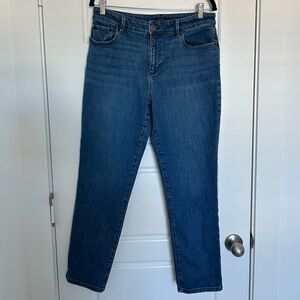 Ann Taylor Women's Straight Leg Blue Jeans